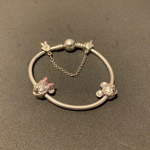 GENUINE Pandora Disney Bracelet Bundle